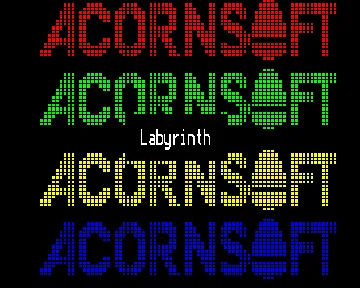 Labyrinth (1984)(Acornsoft) screen shot title